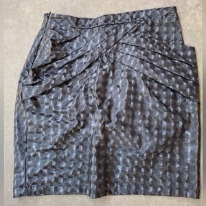 Cool Black Synthetic Midi Skirt Pockets - great for HALLOWEEN 🎃🍂🍁👻